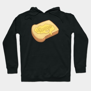 Butter Lettering on Toast Hoodie